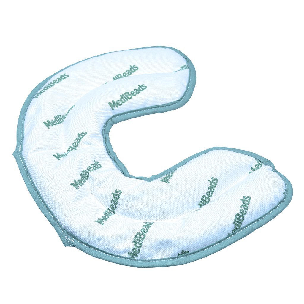 Medibeads Neck & Shoulders Wrap Moist Heat Compress, Microwavable