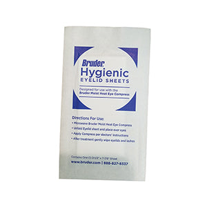 Bruder Hygienic Eyelid Cleansing Sheets (35 Pack)