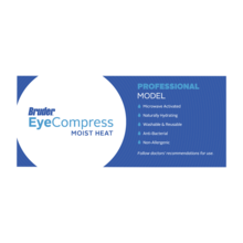 COMBO OFFER Bruder Dry Eye Mask & Eyelid Sheets (1 Mask and 1 Box of EyeLid Sheets)