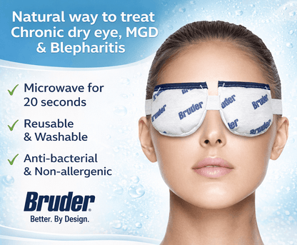 Bruder Eye Mask For Dry Eyes - Natural, Clinically Proven Relief