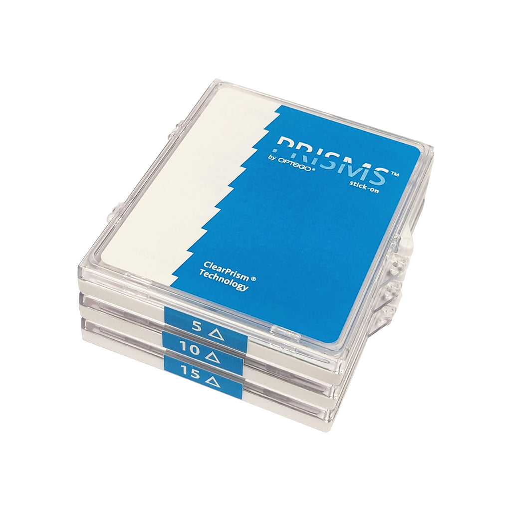 Optego Fresnel Stick-On Prisms (Sizes: 1-35 Diopters)