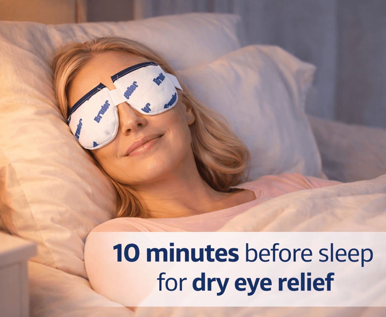 Bruder Eye Mask For Dry Eyes - Natural, Clinically Proven Relief