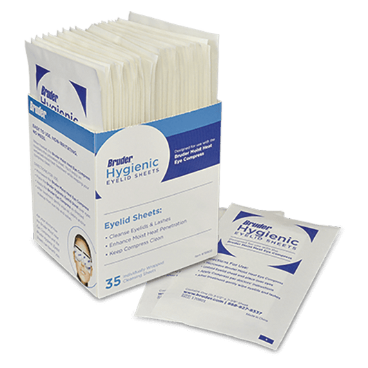 Bruder Hygienic Eyelid Cleansing Sheets (35 Pack)
