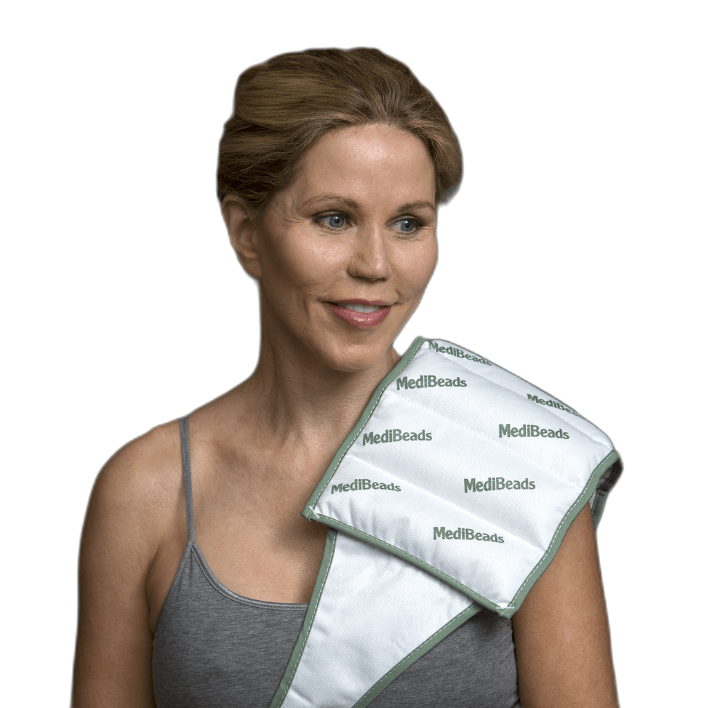 MediBeads Moist Heating Pad For Hips, Shoulders, Back, Fits upto 60" waist