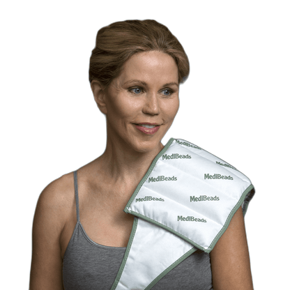 MediBeads Moist Heating Pad For Hips, Shoulders, Back, Fits upto 60" waist